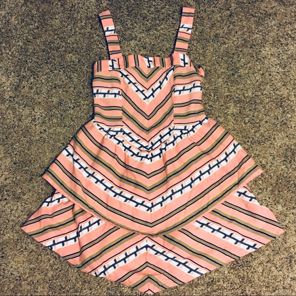 Kimchi Blue Patterned / Layered Dress